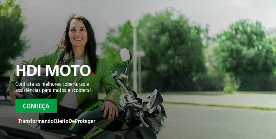 Contrate as melhores coberturas e assistências para motos e scooters!